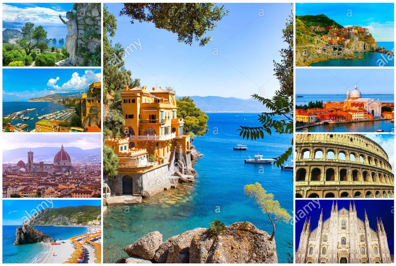 10 مکان دیدنی و گردشگری مشهور در ایتالیا